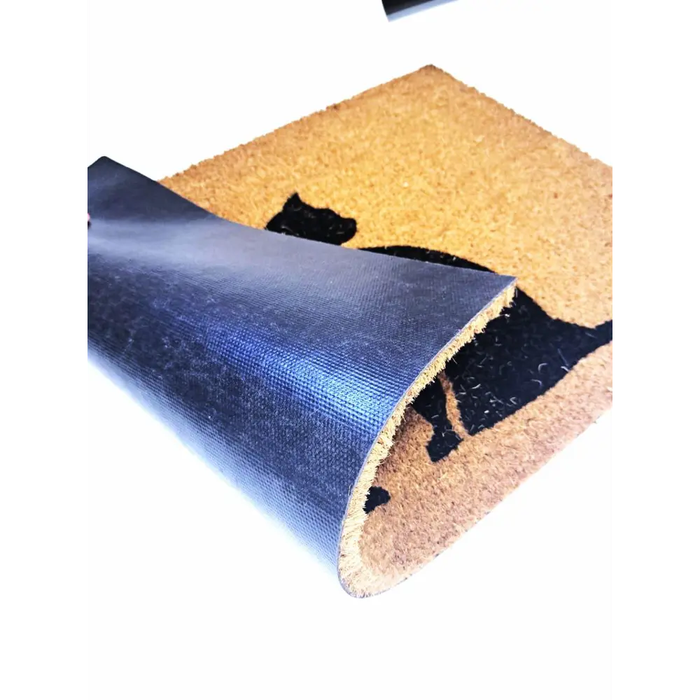 Фото 3 Коврик придверный кокосовый Meta Classik Fibres 45x75 см черные кошки Фото 3 Коврик придверный кокосовый Meta Classik Fibres 45x75 см черные кошки