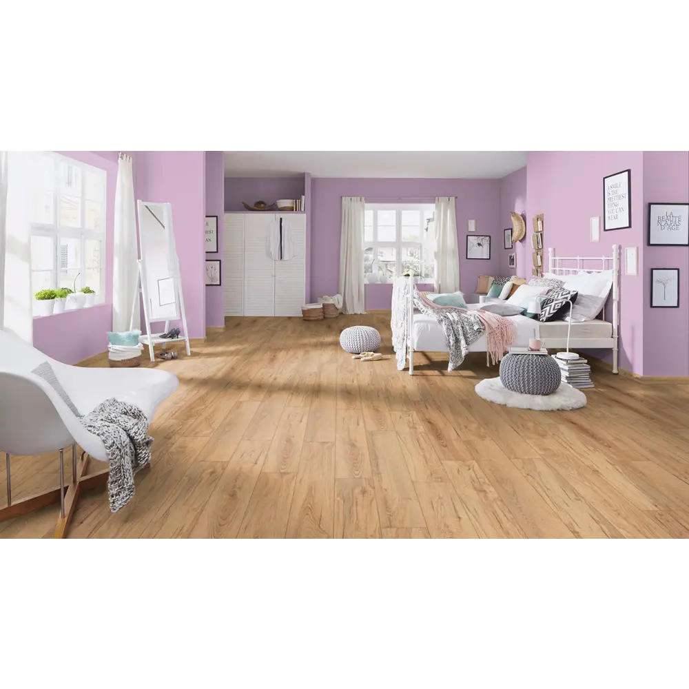 Фото 3 Ламинат KRONOSPAN Variostep Classic Дуб Армори 32 класс толщина 8 мм с фаской 2.22 м², цена за упаковку Фото 3 Ламинат KRONOSPAN Variostep Classic Дуб Армори 32 класс толщина 8 мм с фаской 2.22 м², цена за упаковку