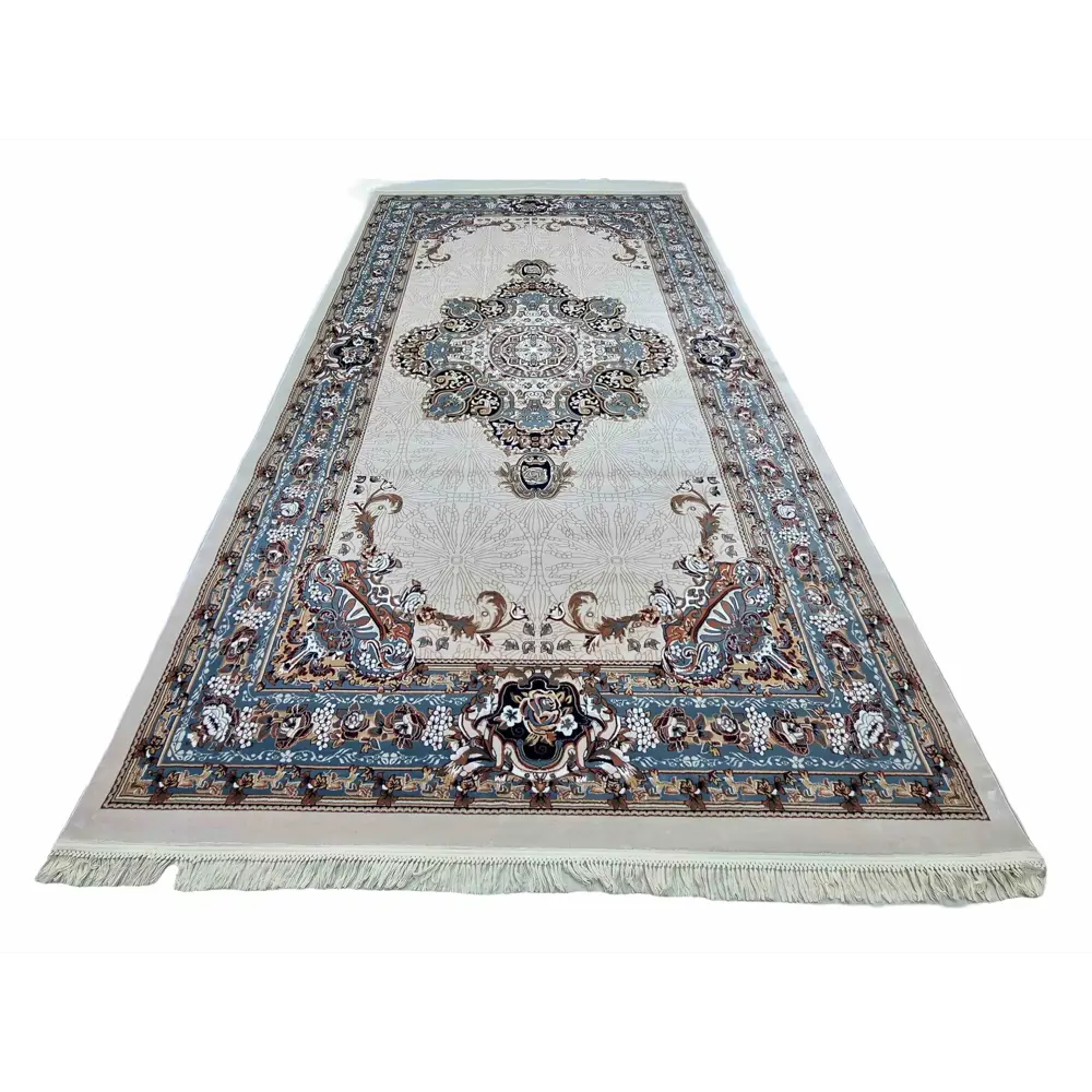 Фото Ковер Merinos 200x400 см полипропилен d727cream цвет кремовый Фото Ковер Merinos 200x400 см полипропилен d727cream цвет кремовый