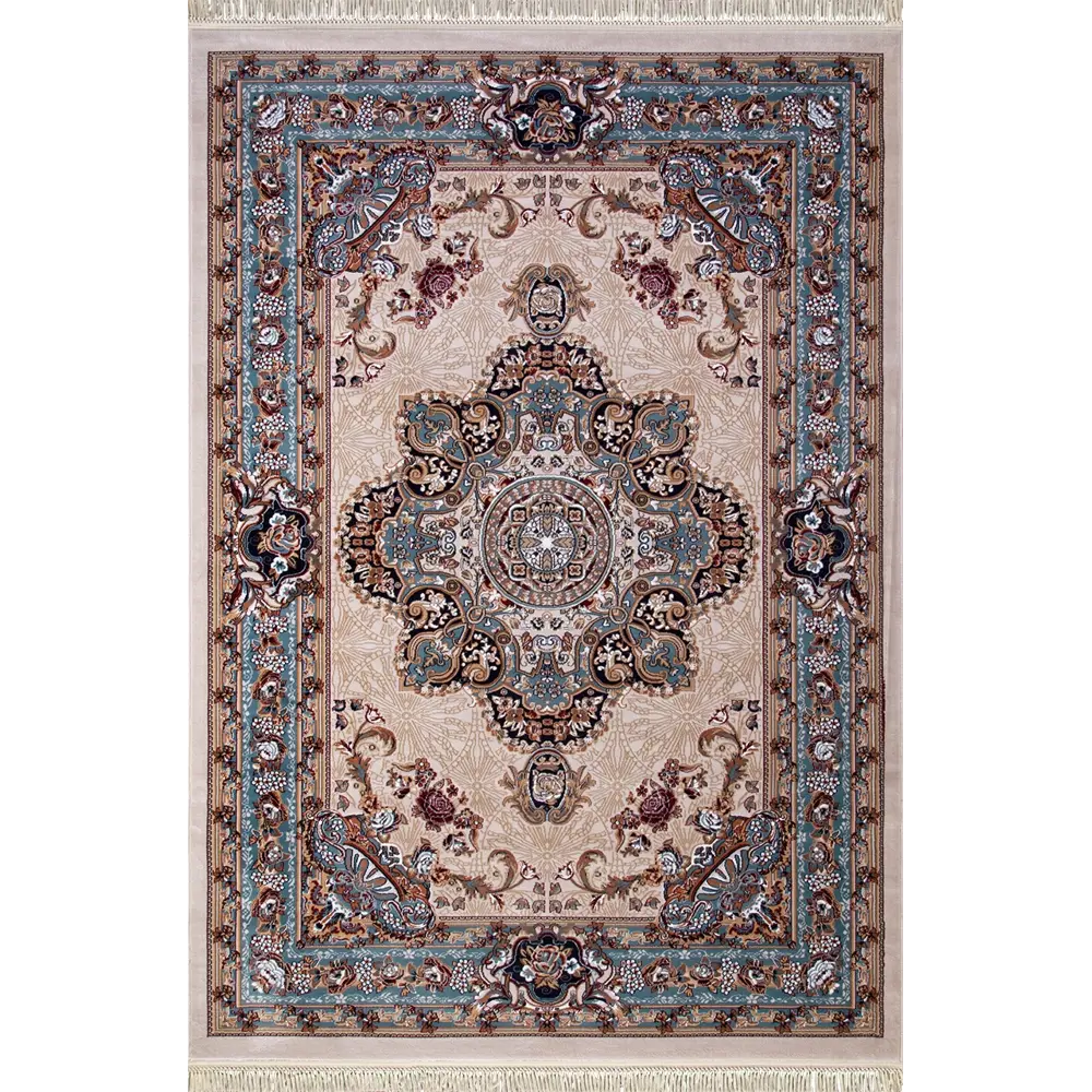 Фото 3 Ковер Merinos 200x400 см полипропилен d727cream цвет кремовый Фото 3 Ковер Merinos 200x400 см полипропилен d727cream цвет кремовый