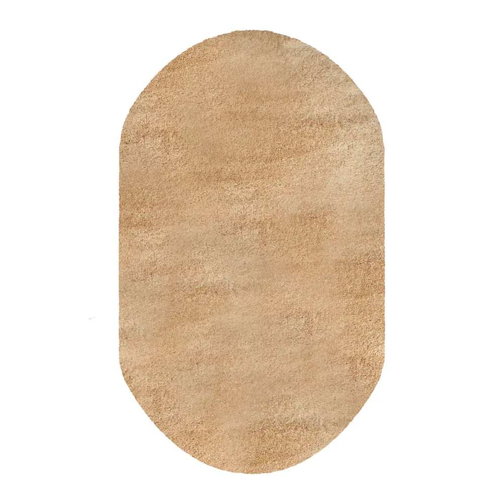 Фото Ковер Витебские Ковры Шегги 57 овал 160x230 см цвет Светло-коричневый Фото Ковер Витебские Ковры Шегги 57 овал 160x230 см цвет Светло-коричневый