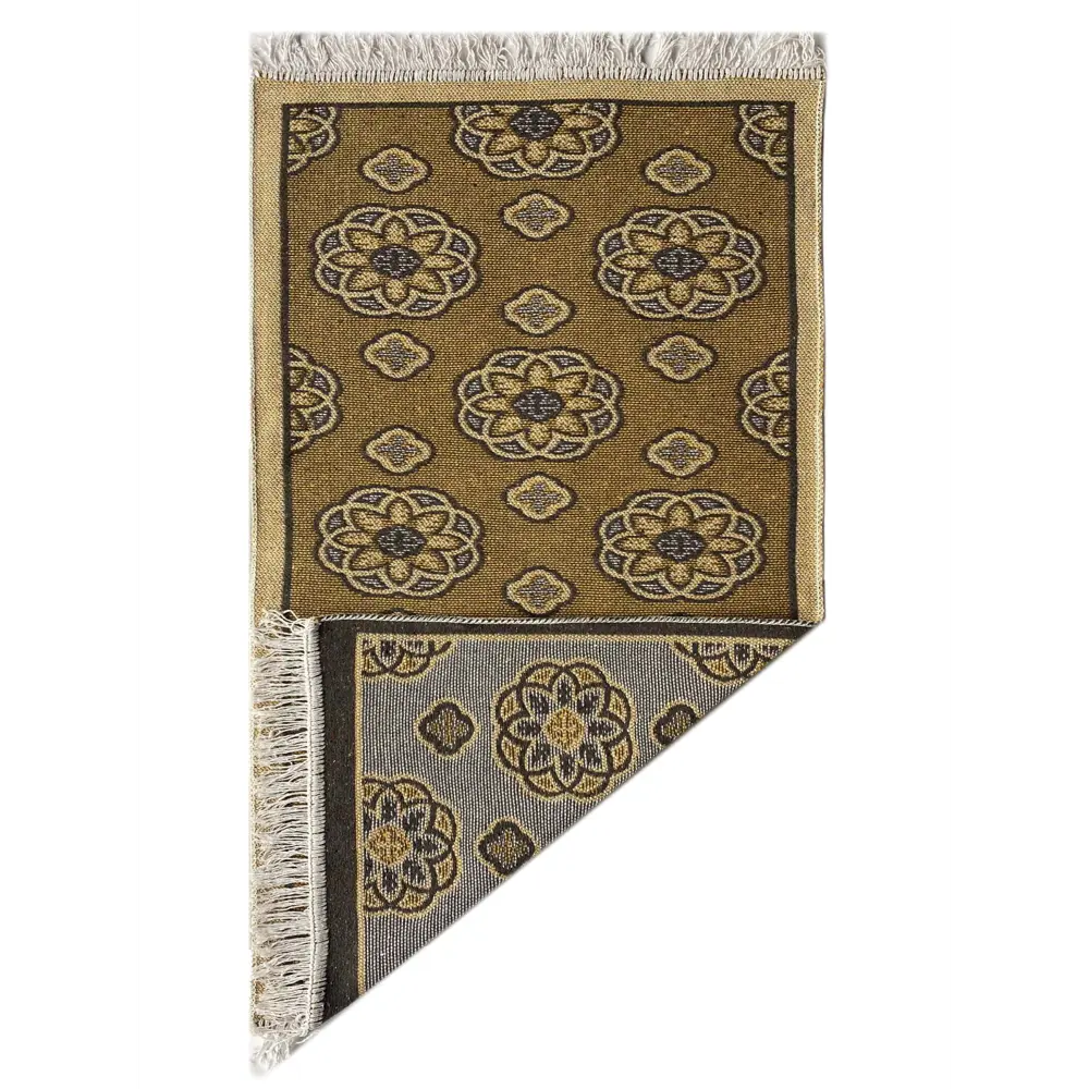 Фото 2 Коврик декоративный L'Cadesi Kilim Usak UK1278 Хлопок 50x80 см цвет серый-бежевый Фото 2 Коврик декоративный L'Cadesi Kilim Usak UK1278 Хлопок 50x80 см цвет серый-бежевый