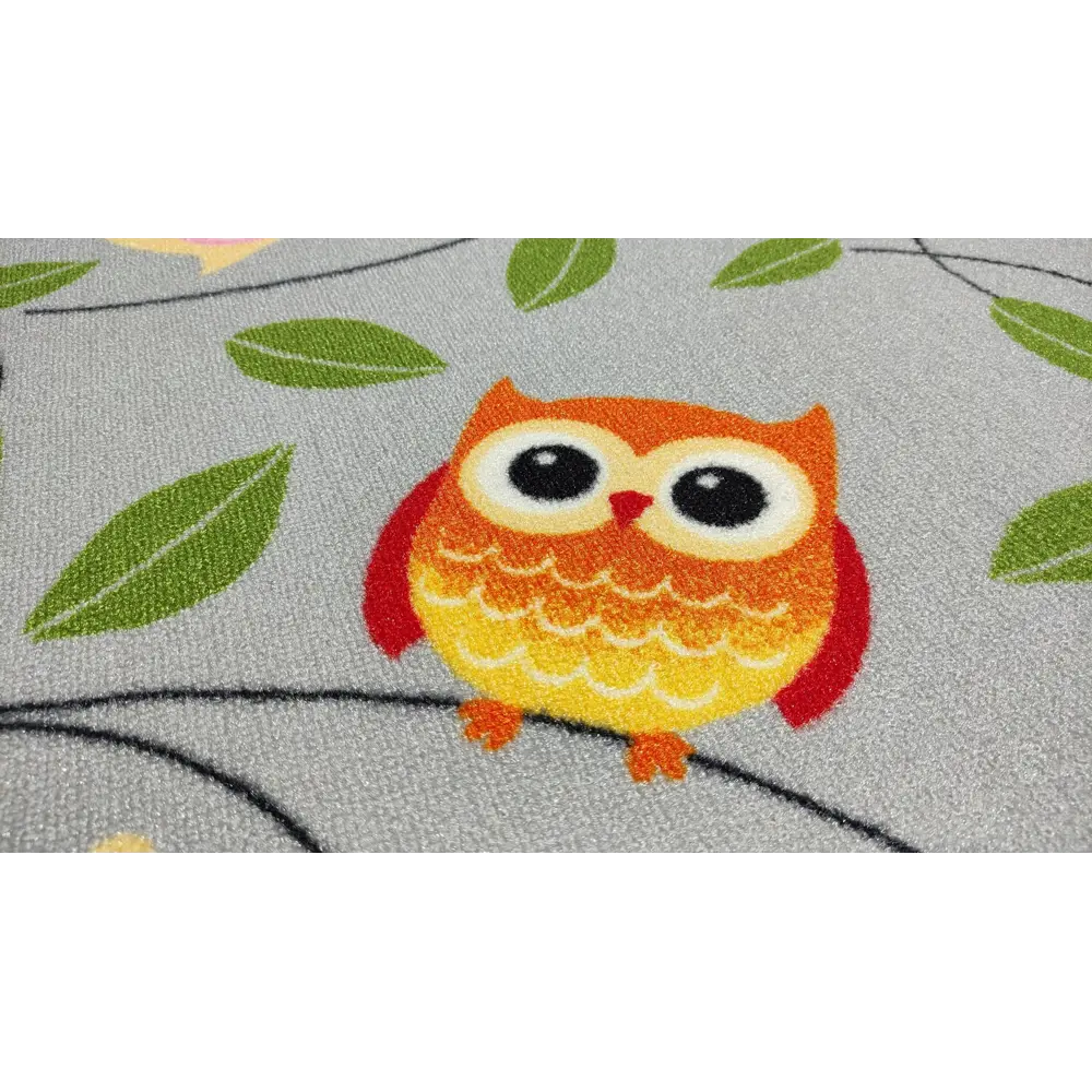 Фото 2 Ковер Белка Сегура Принт Совы (92_13) круг 300x300 см полиамид