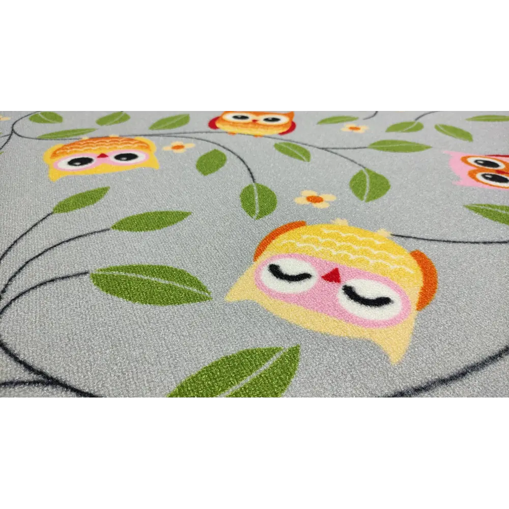 Фото 4 Ковер Белка Сегура Принт Совы (92_13) круг 300x300 см полиамид