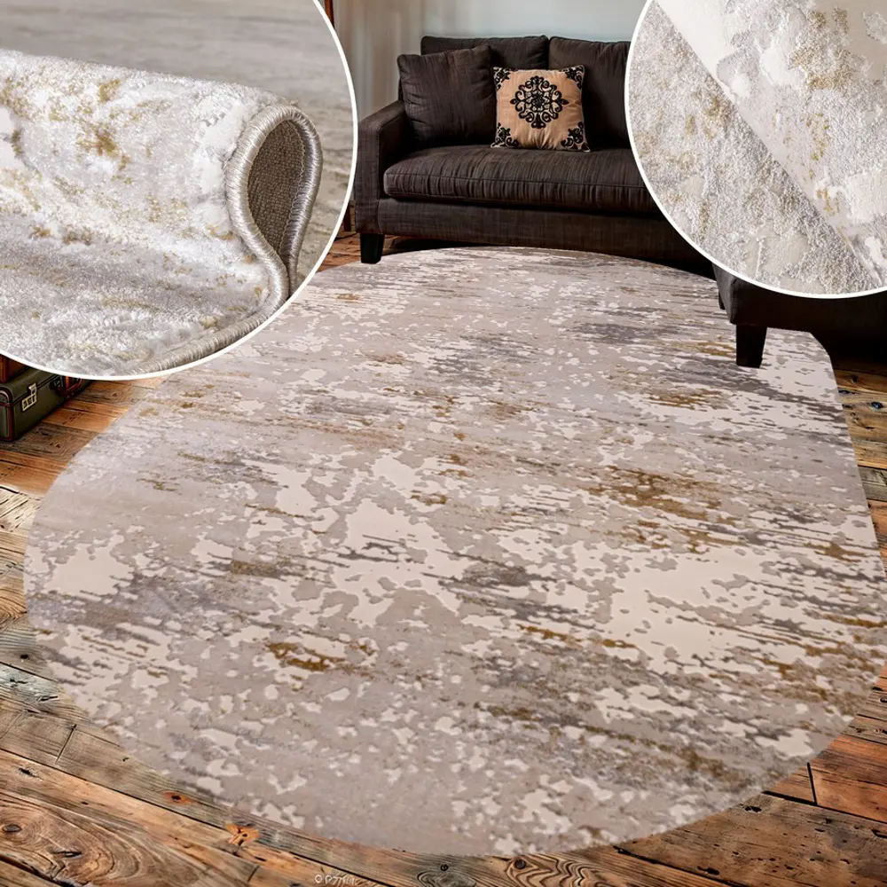 Фото Ковер Порто (20217_21068) (1.0) овал 100x150 см полиэстер