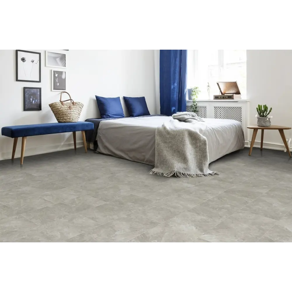 Фото 3 SPC плитка FirmFit Tiles Мрамор Серый 34 класс толщина 5 мм 2.34 м², цена за упаковку Фото 3 SPC плитка FirmFit Tiles Мрамор Серый 34 класс толщина 5 мм 2.34 м², цена за упаковку