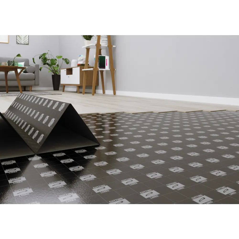 Фото 2 Подложка Afirmax Vinyl Smart для ПВХ плитки 1.5 мм 10 м²