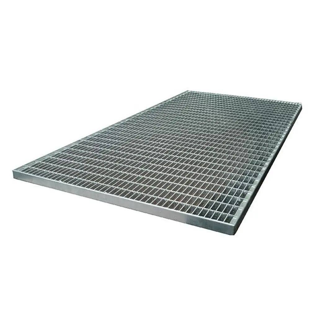 Фото Прессованный решетчатый настил СитиТоп Р 33x11/30x2 Zn 500/500 мм