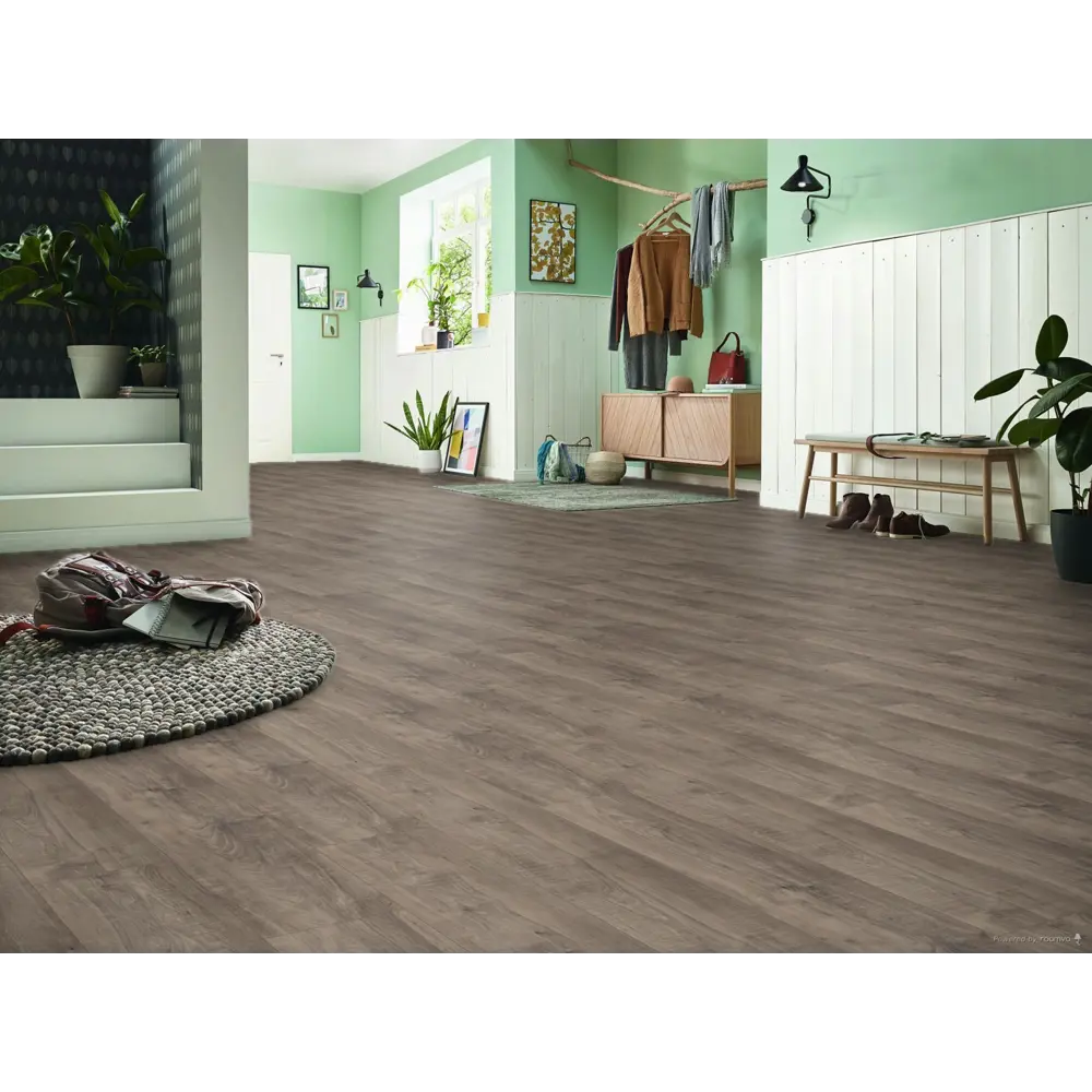 Фото Ламинат Kronotex Exquisit Plus Дуб Бодега Серый D40412 32 класс толщина 8 мм с фаской 2.694 м², цена за упаковку Фото Ламинат Kronotex Exquisit Plus Дуб Бодега Серый D40412 32 класс толщина 8 мм с фаской 2.694 м², цена за упаковку