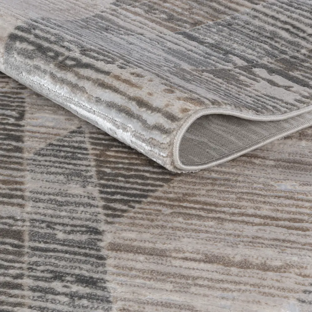 Фото Ковер Leonidas B0762A D.Beige-White 80x150 см полипропилен цвет Бежевый