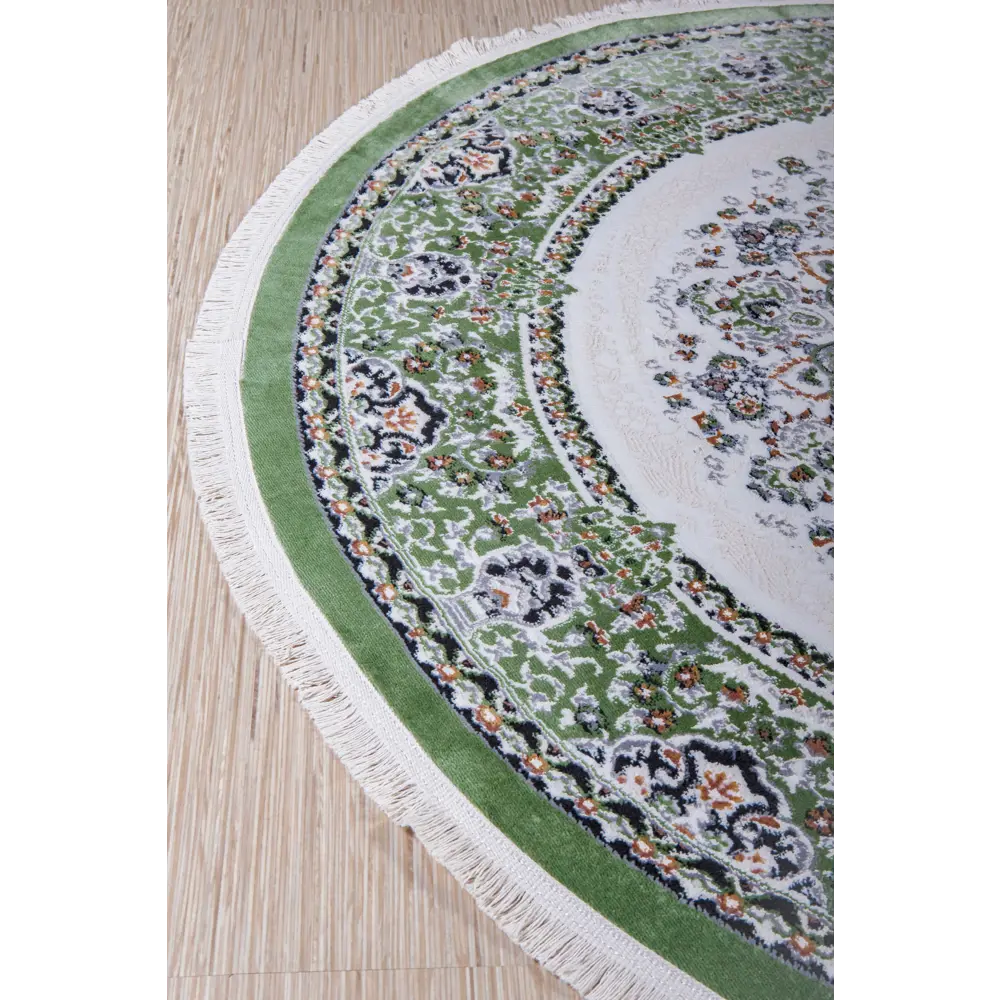 Фото 2 Ковер Elisa Amira 4923A D.Blue-L.Grey круг Ø200 см Полиэстер цвет Зеленый Фото 2 Ковер Elisa Amira 4923A D.Blue-L.Grey круг Ø200 см Полиэстер цвет Зеленый