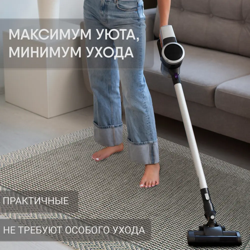 Фото 2 Коврик декоративный Клайд Cleopatra 80 J полиэстер 40x60 см цвет Серый Фото 2 Коврик декоративный Клайд Cleopatra 80 J полиэстер 40x60 см цвет Серый