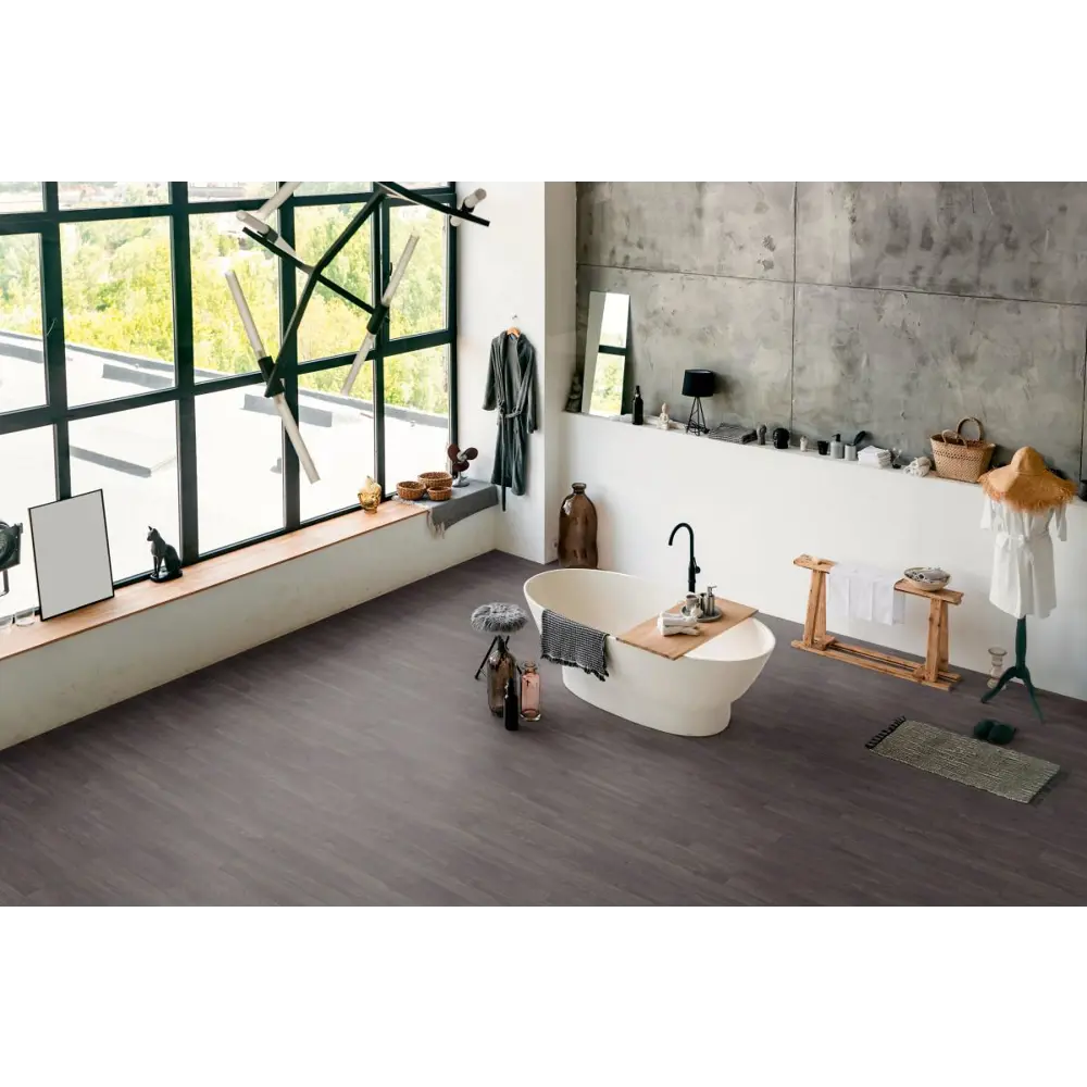 Фото Ламинат Kronotex Дуб Эльба черный D6010 AA 33 класс толщина 10 мм с фаской 1.30 м², цена за упаковку