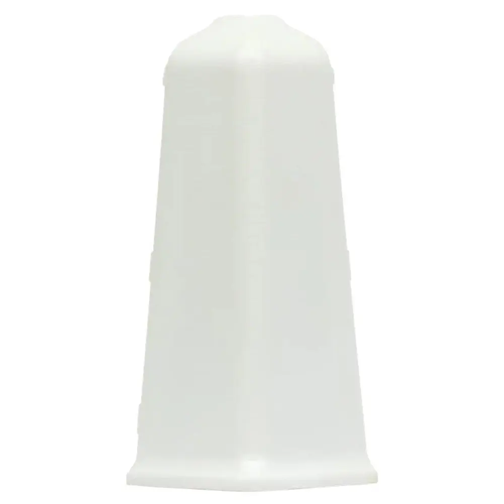 Фото Угол наружный для плинтуса Line Plast Grand 85 мм белый глянец 10 шт Фото Угол наружный для плинтуса Line Plast Grand 85 мм белый глянец 10 шт