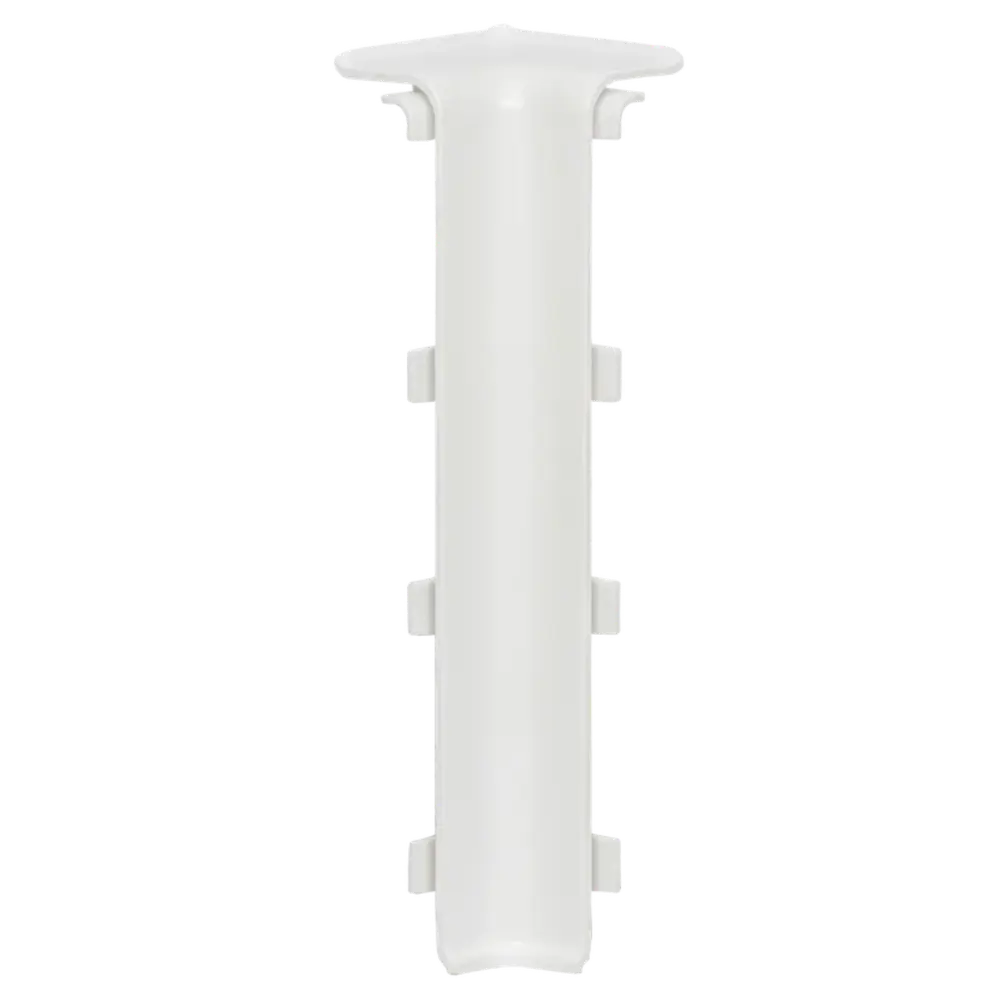 Фото Угол внутренний для плинтуса Line Plast MEGA 100 мм белый глянец 10 шт Фото Угол внутренний для плинтуса Line Plast MEGA 100 мм белый глянец 10 шт