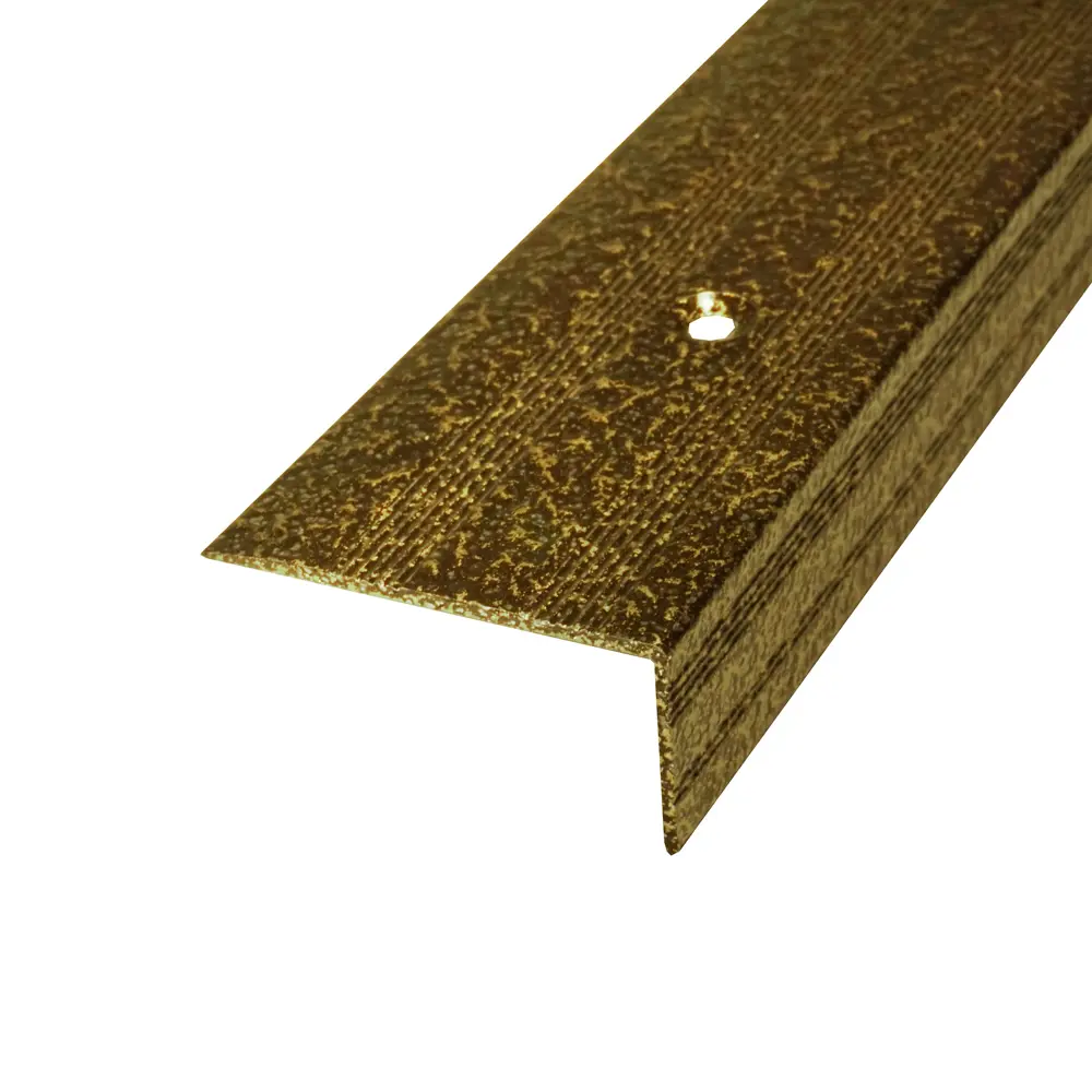 Фото Порог-угол Трибатрон 39x19x1500 мм бронзовый антик Фото Порог-угол Трибатрон 39x19x1500 мм бронзовый антик