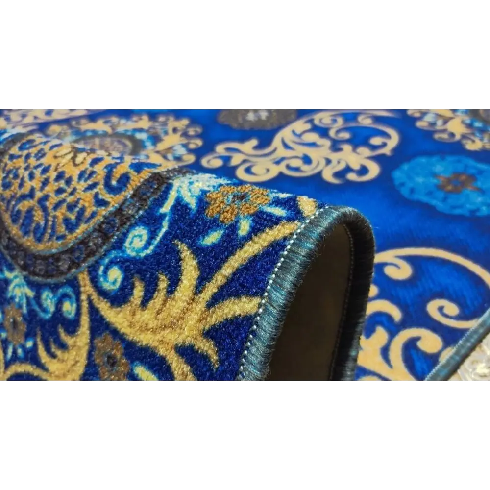 Фото 3 Ковер Белка Сегура Пируэт 50_2 120x350 см полиамид голубой