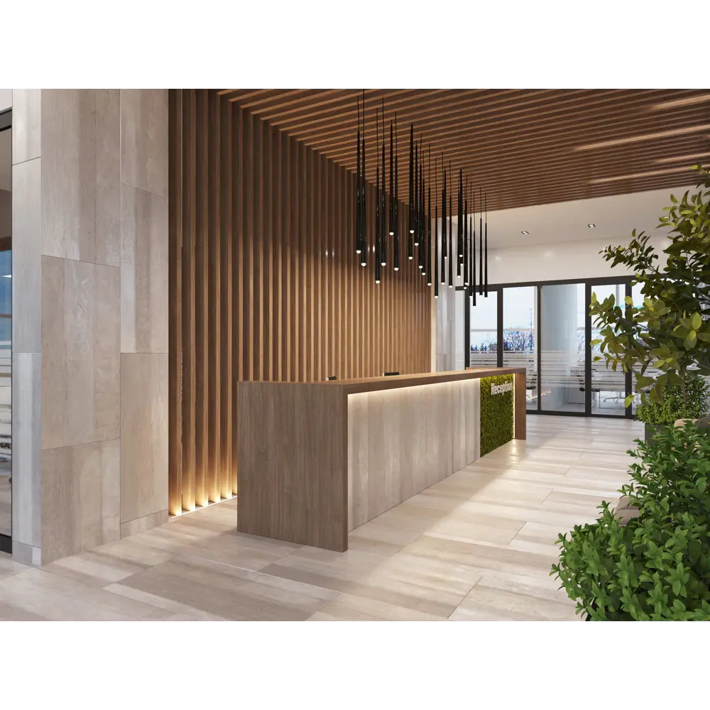 Фото 2 SPC плитка IDEAL Prime Wood Sand 43 класс толщина 4.60 мм 2.527 м², цена за упаковку