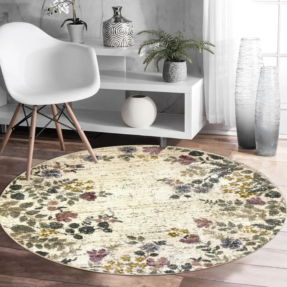 Фото 2 Ковер Cleopatra Бредбери Round 59001 Sd4 W Круг 152x152 см Полипропилен Фото 2 Ковер Cleopatra Бредбери Round 59001 Sd4 W Круг 152x152 см Полипропилен