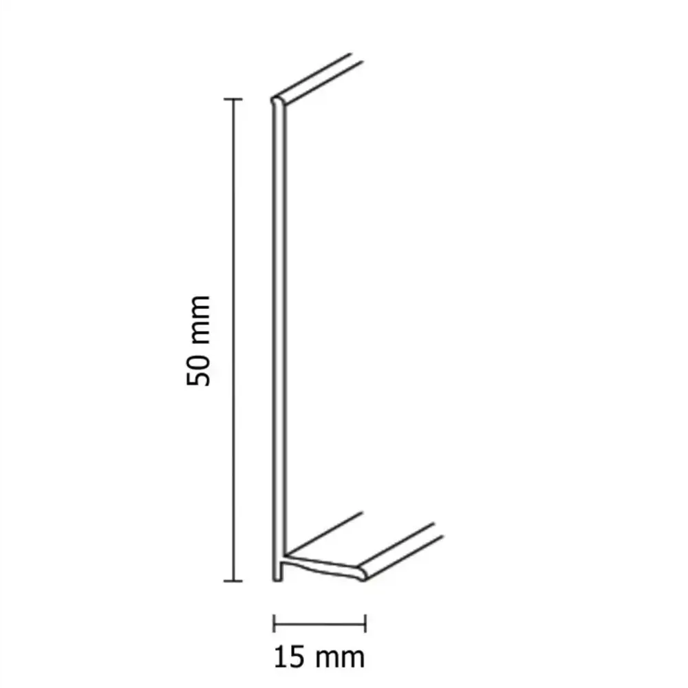 Фото 2 Плинтус напольный Dollken WLK50 0138 ПВХ серый 50x15x50000 мм Фото 2 Плинтус напольный Dollken WLK50 0138 ПВХ серый 50x15x50000 мм