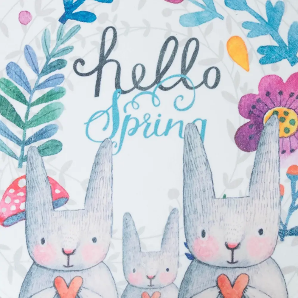 Фото 2 Ковер Крошка Я Hello Spring 3539116, 90x90 см Фото 2 Ковер Крошка Я Hello Spring 3539116, 90x90 см