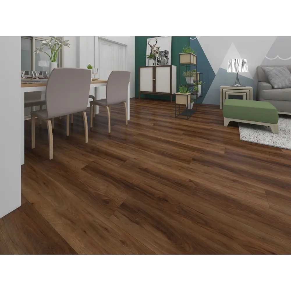 Фото 3 SPC плитка Floorwood Unit Дуб Жанин 43 класс толщина 4 мм 2.6352 м², цена за упаковку Фото 3 SPC плитка Floorwood Unit Дуб Жанин 43 класс толщина 4 мм 2.6352 м², цена за упаковку