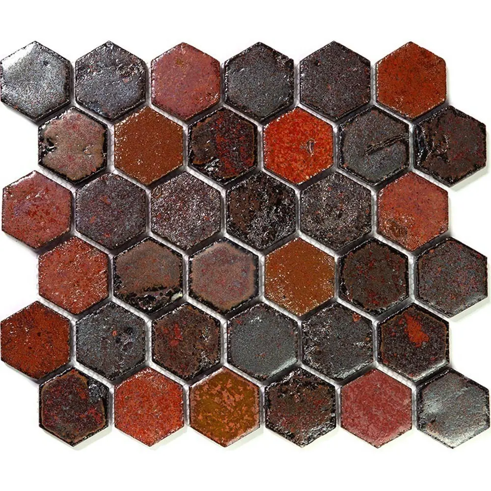 Фото Мозаика Gaudi Hexa Hexa-9 2 керамика 28.3x24.5 см Фото Мозаика Gaudi Hexa Hexa-9 2 керамика 28.3x24.5 см