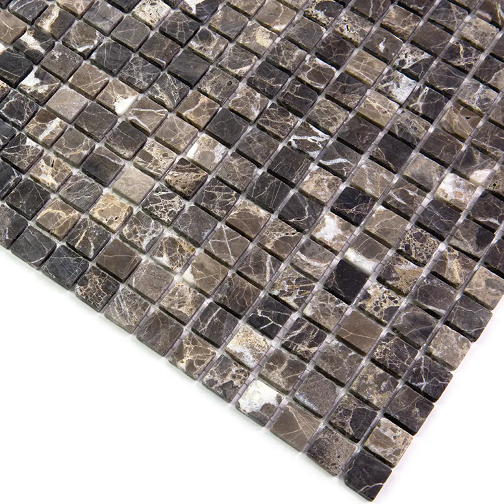 Фото 5 Мозаика Natural i-Tile 4M022-15T- Emperador-Dark мрамор 29.8x29.8 см Фото 5 Мозаика Natural i-Tile 4M022-15T- Emperador-Dark мрамор 29.8x29.8 см
