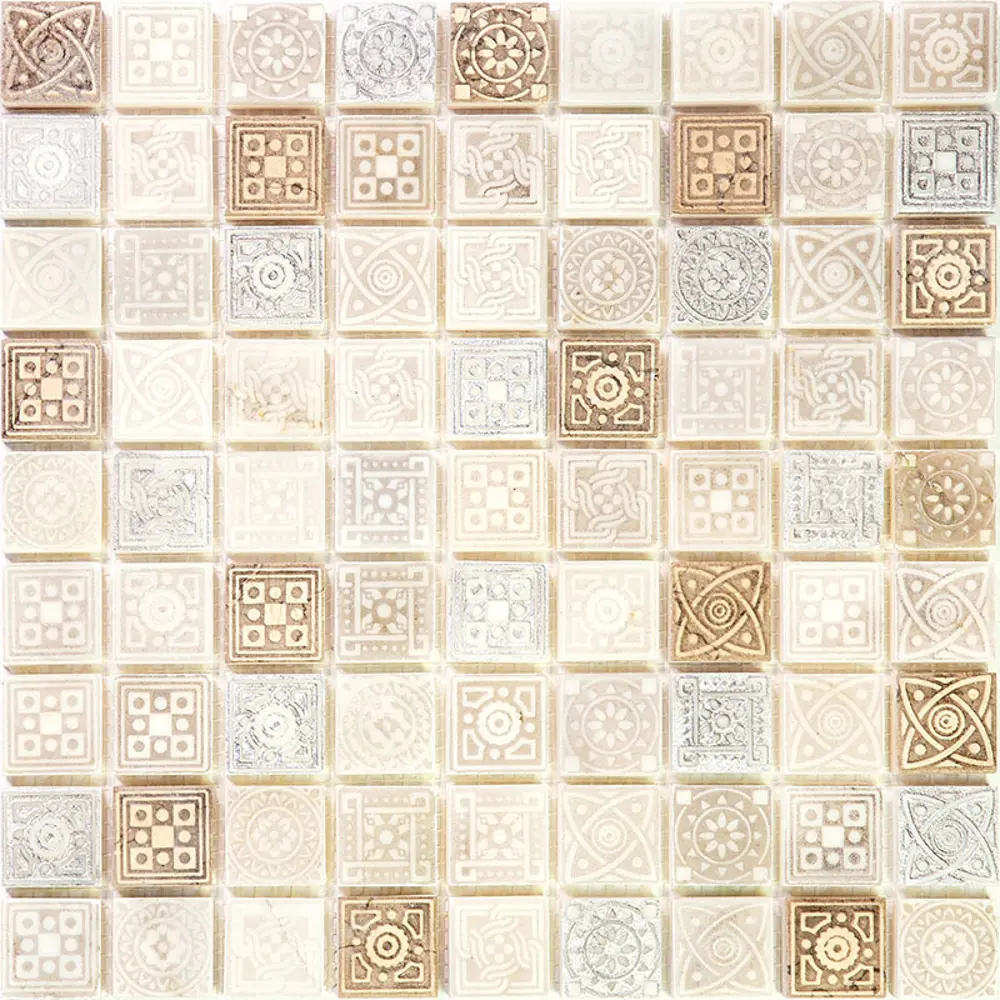 Фото Мозаика Skalini Legend LGN-3 мрамор 30x30 см Фото Мозаика Skalini Legend LGN-3 мрамор 30x30 см