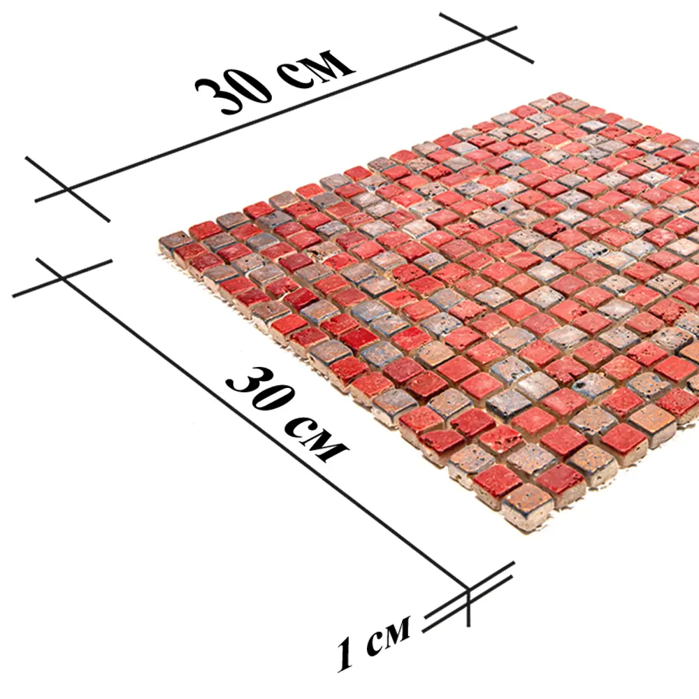 Фото 8 Мозаика Skalini DS38-3 травертин 30x30 см