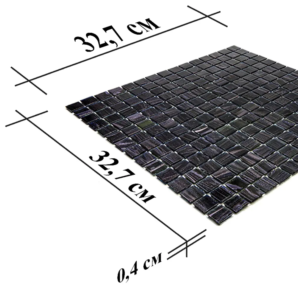 Фото 9 Мозаика Alma Чистые цвета 20 мм Stella ST-BK905 стекло 32.7x32.7 см Фото 9 Мозаика Alma Чистые цвета 20 мм Stella ST-BK905 стекло 32.7x32.7 см