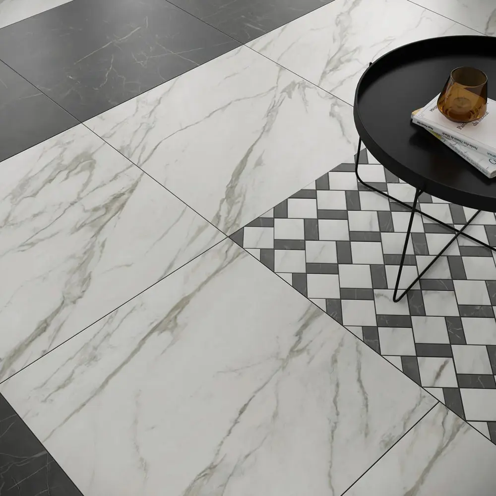Фото 5 Керамический гранит kerama marazzi Буонарроти серый темный обрезной 60x60см, цена за упаковку Фото 5 Керамический гранит kerama marazzi Буонарроти серый темный обрезной 60x60см, цена за упаковку