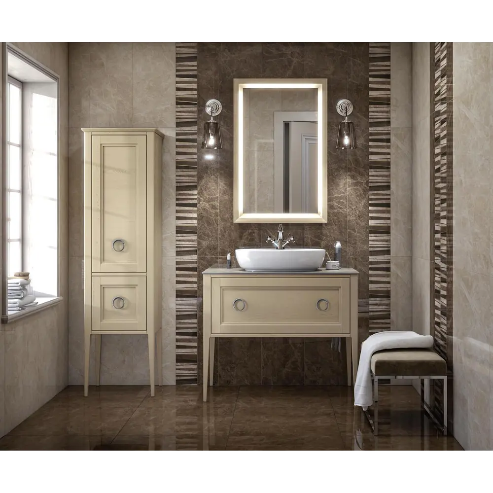 Фото Керамическая плитка Kerama Marazzi Гран-Виа Коричневый светлый обрезной 30x89.5см, цена за упаковку Фото Керамическая плитка Kerama Marazzi Гран-Виа Коричневый светлый обрезной 30x89.5см, цена за упаковку