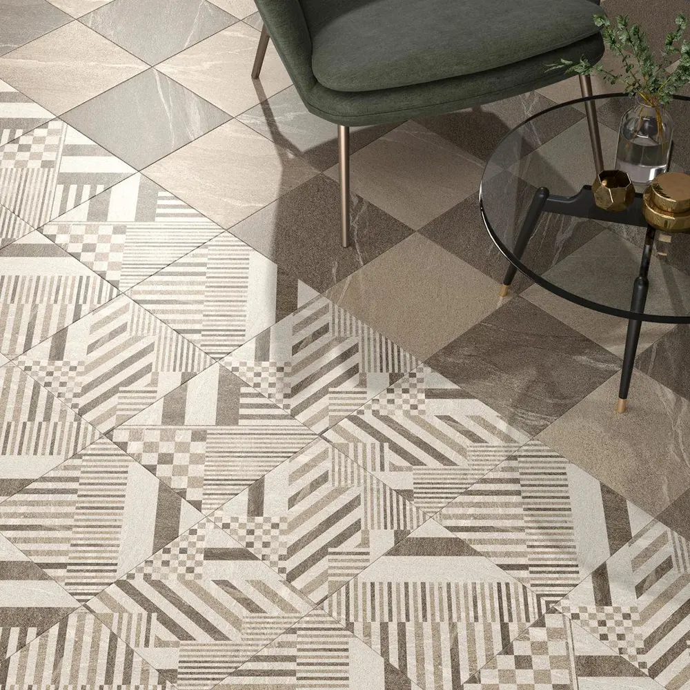 Фото 3 Керамический гранит Kerama Marazzi Бореале коричневый микс 30x30см, цена за упаковку Фото 3 Керамический гранит Kerama Marazzi Бореале коричневый микс 30x30см, цена за упаковку