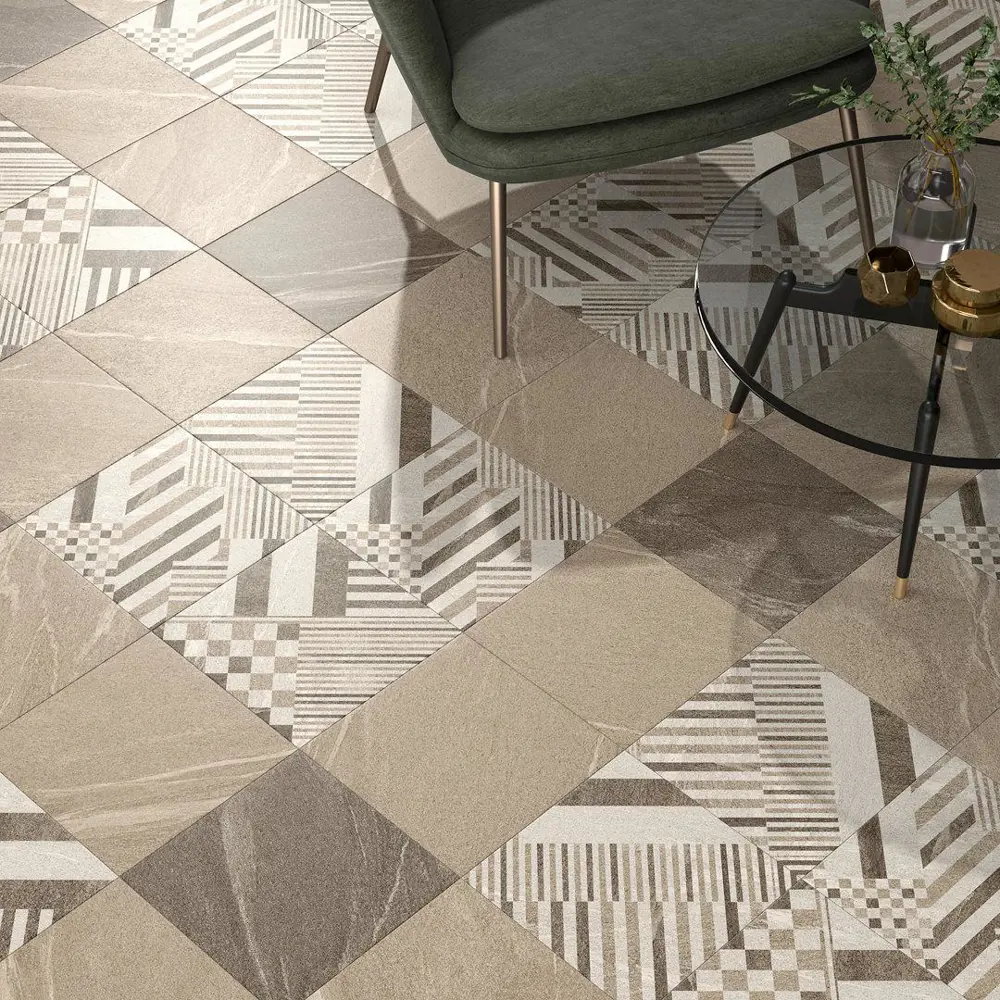 Фото 2 Керамический гранит Kerama Marazzi Бореале коричневый микс 30x30см, цена за упаковку Фото 2 Керамический гранит Kerama Marazzi Бореале коричневый микс 30x30см, цена за упаковку
