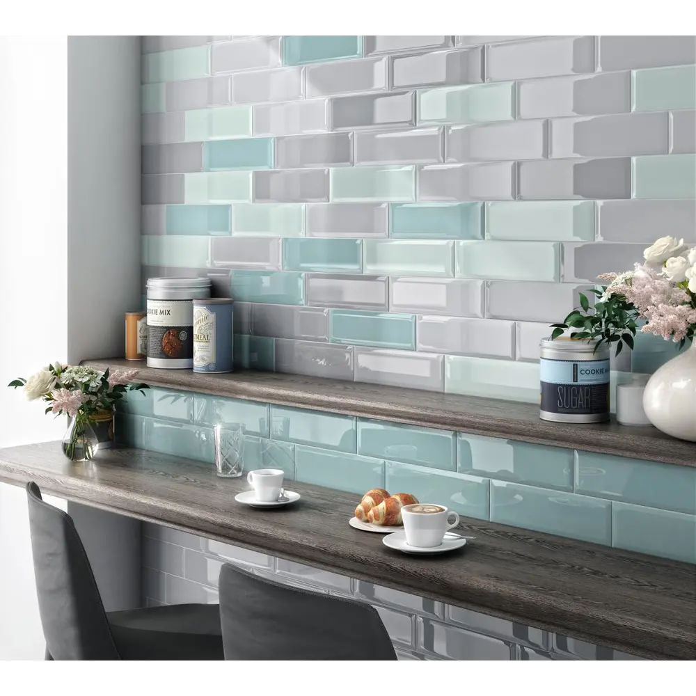 Фото Керамическая плитка Kerama Marazzi Аккорд 9012 28.5x8.5см цвет зеленый, цена за упаковку Фото Керамическая плитка Kerama Marazzi Аккорд 9012 28.5x8.5см цвет зеленый, цена за упаковку