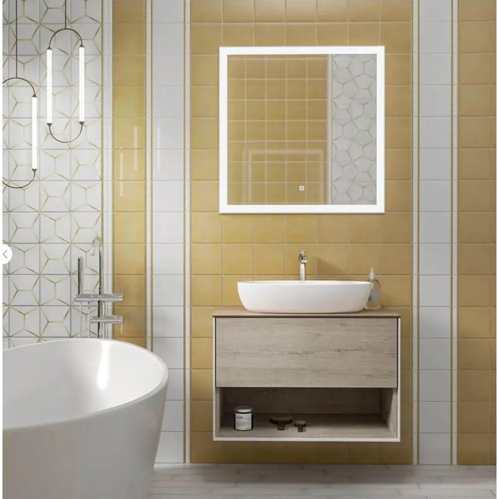 Фото 4 Керамическая плитка Kerama Marazzi Витраж 17064 15x15см цвет желтый, цена за упаковку Фото 4 Керамическая плитка Kerama Marazzi Витраж 17064 15x15см цвет желтый, цена за упаковку