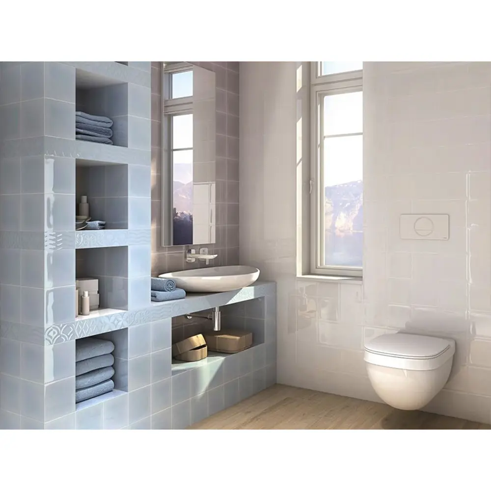 Фото Керамическая плитка Kerama Marazzi Авеллино 17006 15x15см цвет белый, цена за упаковку Фото Керамическая плитка Kerama Marazzi Авеллино 17006 15x15см цвет белый, цена за упаковку