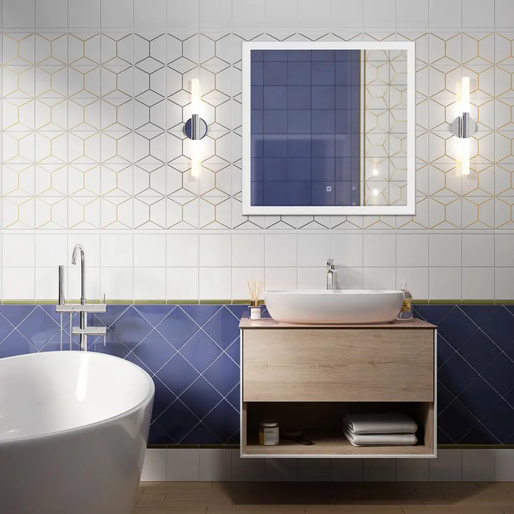 Фото 2 Керамическая плитка Kerama Marazzi Витраж 17065 15x15см цвет синий, цена за упаковку Фото 2 Керамическая плитка Kerama Marazzi Витраж 17065 15x15см цвет синий, цена за упаковку