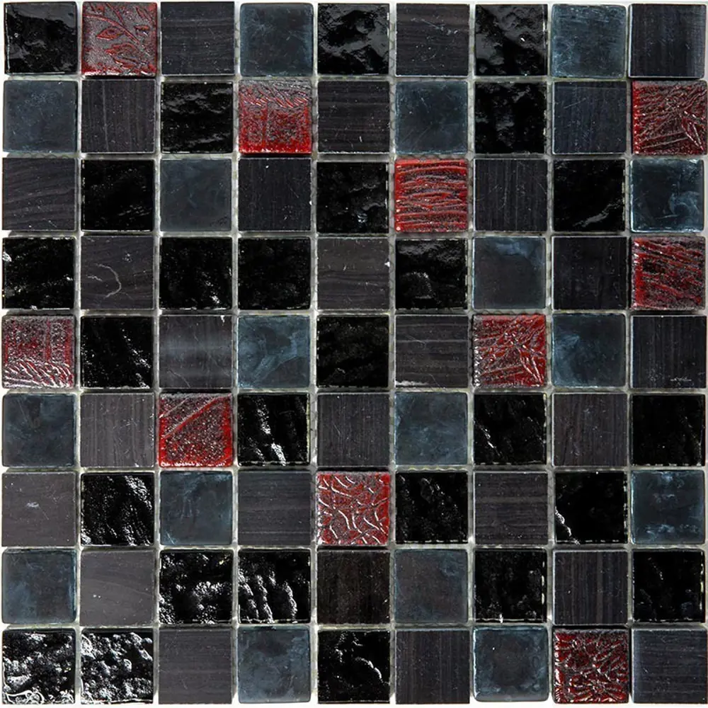 Фото Декоративная мозаика Natural Inka BDA-3004-(BDA-304)-12-298x298 29.8x29.8см комбинированная цвет черный Фото Декоративная мозаика Natural Inka BDA-3004-(BDA-304)-12-298x298 29.8x29.8см комбинированная цвет черный