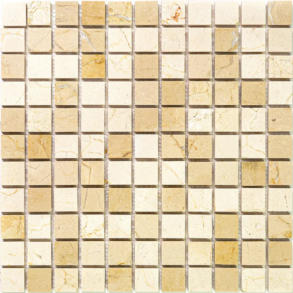 Фото Декоративная мозаика Natural Adriatica M025-25P-(Crema-Marfil)-5-305x305 30.5x30.5см мрамор цвет бежевый Фото Декоративная мозаика Natural Adriatica M025-25P-(Crema-Marfil)-5-305x305 30.5x30.5см мрамор цвет бежевый