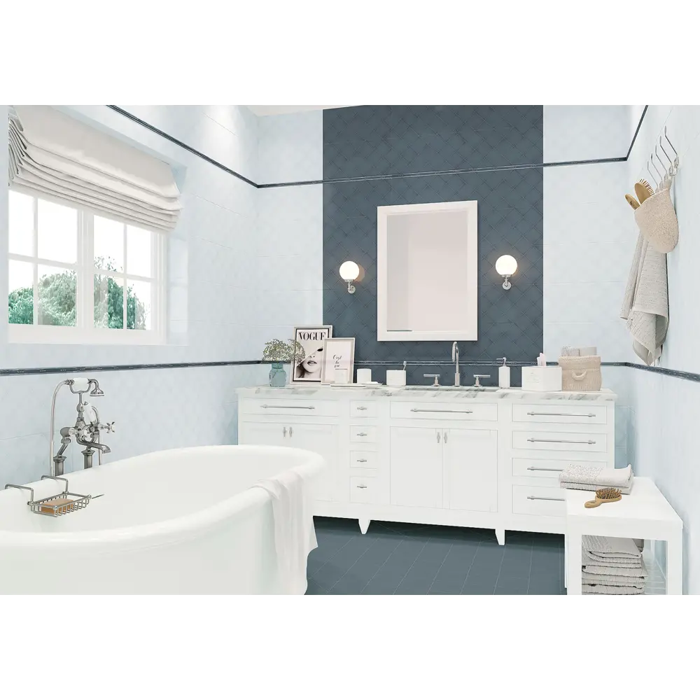 Фото 3 Плитка new trend WT9ADE03 249x500мм 1.25 м² цвет белый, цена за упаковку Фото 3 Плитка new trend WT9ADE03 249x500мм 1.25 м² цвет белый, цена за упаковку