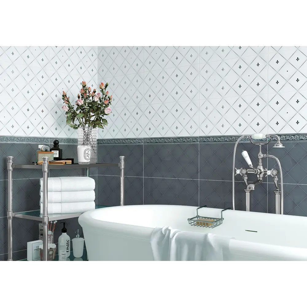 Фото 2 Плитка new trend WT9ADE03 249x500мм 1.25 м² цвет белый, цена за упаковку Фото 2 Плитка new trend WT9ADE03 249x500мм 1.25 м² цвет белый, цена за упаковку