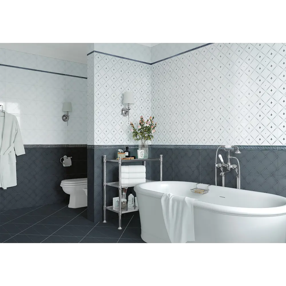 Фото Плитка new trend WT9ADE03 249x500мм 1.25 м² цвет белый, цена за упаковку Фото Плитка new trend WT9ADE03 249x500мм 1.25 м² цвет белый, цена за упаковку
