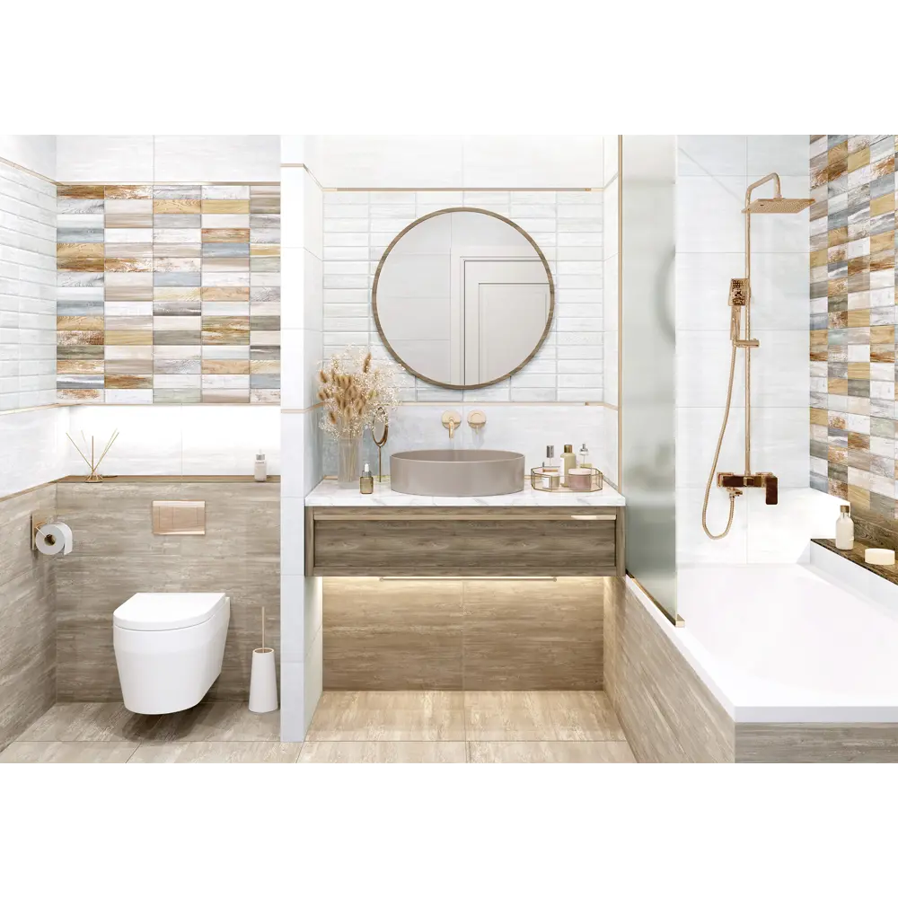 Фото 2 Плитка new trend WT36CON0 30x60см 1.8 м² цвет серо-бежевый, цена за упаковку Фото 2 Плитка new trend WT36CON0 30x60см 1.8 м² цвет серо-бежевый, цена за упаковку