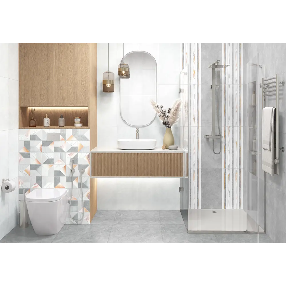 Фото 4 Плитка new trend WT36BLU25 30x60см 1.8 м² цвет серый, цена за упаковку Фото 4 Плитка new trend WT36BLU25 30x60см 1.8 м² цвет серый, цена за упаковку