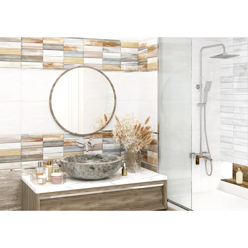 Фото Плитка new trend WT36CON0 30x60см 1.8 м² цвет серо-бежевый, цена за упаковку Фото Плитка new trend WT36CON0 30x60см 1.8 м² цвет серо-бежевый, цена за упаковку