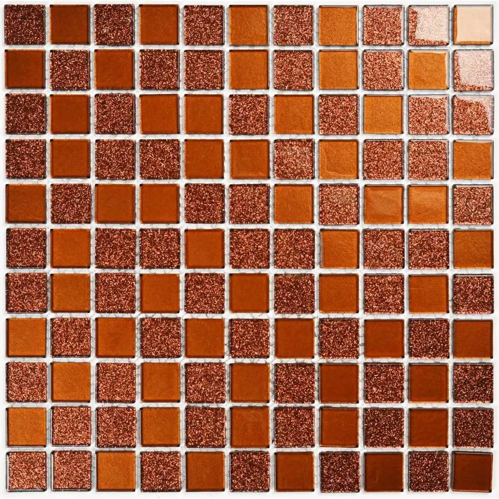 Фото Декоративная мозайка Bonaparte Shine Brown 4*25*25 300*300 30x30см цвет Коричневый Фото Декоративная мозайка Bonaparte Shine Brown 4*25*25 300*300 30x30см цвет Коричневый