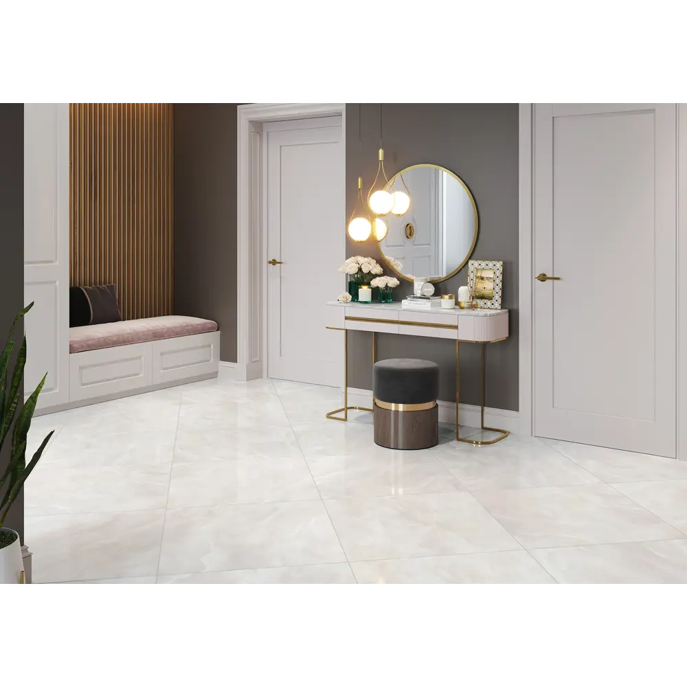 Фото Плитка Alma ceramica GFA57OPL04L 57x57см 1.62 м² цвет розовый, цена за упаковку
