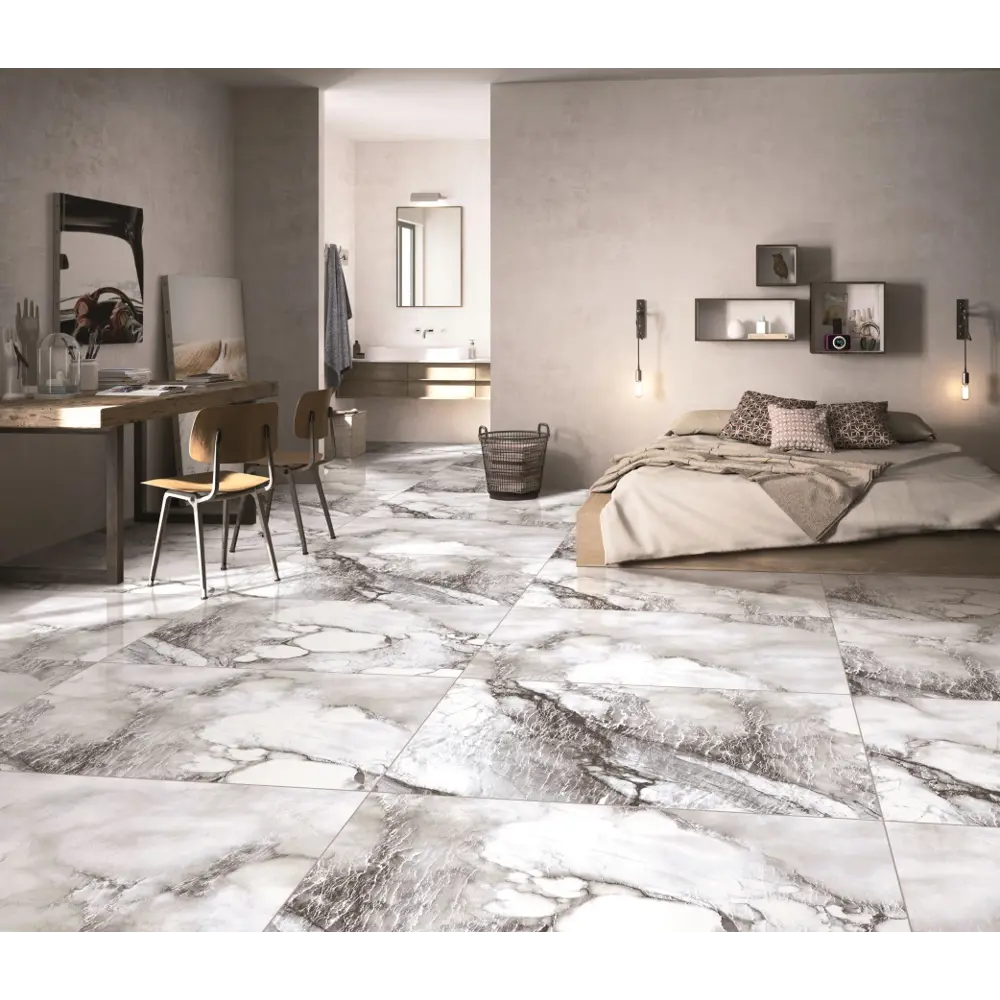 Фото Керамогранит Primavera PR221 120x60см 1.44 м² цвет бежево-белый, цена за упаковку Фото Керамогранит Primavera PR221 120x60см 1.44 м² цвет бежево-белый, цена за упаковку